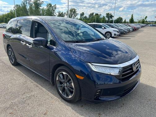 Obsidian Blue Pearl 2023 Honda Odyssey Elite
