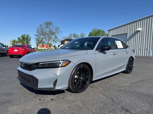 Urban Gray Pearl 2025 Honda Civic Sport
