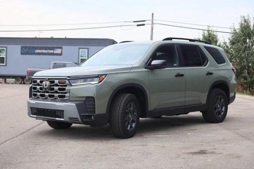 Green Metallic 2026 Honda Pilot TrailSport