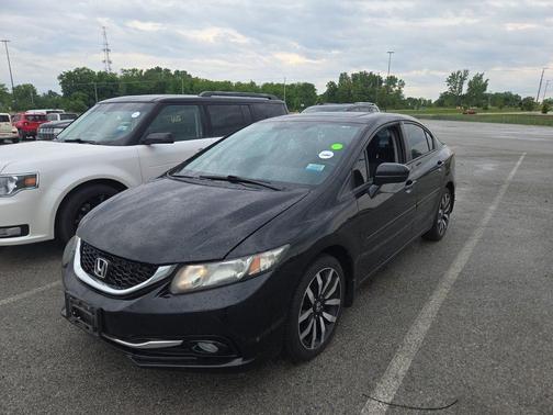 Crystal Black Pearl 2015 Honda Civic EX-L