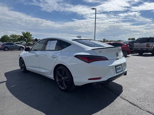 Platinum White Pearl 2025 Acura Integra A-Spec
