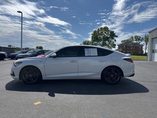 Platinum White Pearl 2025 Acura Integra A-Spec