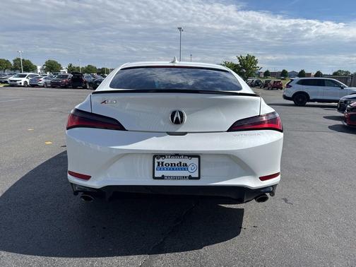 Platinum White Pearl 2025 Acura Integra A-Spec
