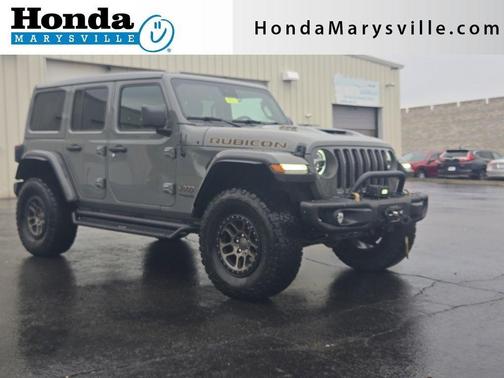 Sting Gray Clearcoat 2022 Jeep Wrangler Unlimited Rubicon 392