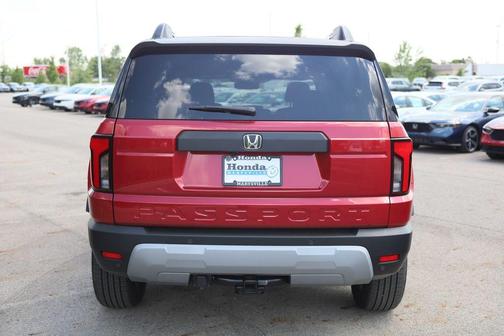 Radiant Red 2026 Honda Passport RTL Towing
