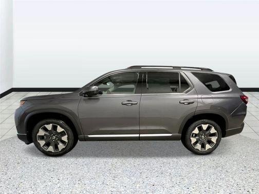 Modern Steel Metallic 2026 Honda Pilot Elite