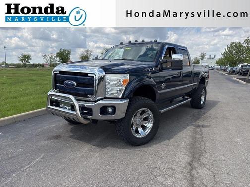 Blue Jeans Metallic 2015 Ford F-350 Lariat Super Duty