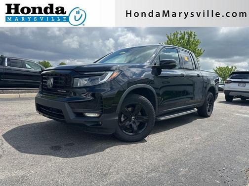 Crystal Black Pearl 2022 Honda Ridgeline Black Edition