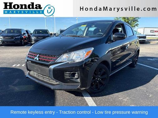 Jet Black Metallic 2024 Mitsubishi Mirage Black Edition