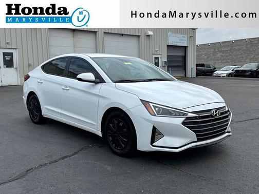 Quartz White Pearl 2020 Hyundai ELANTRA SE