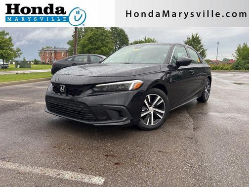 Crystal Black Pearl 2023 Honda Civic LX