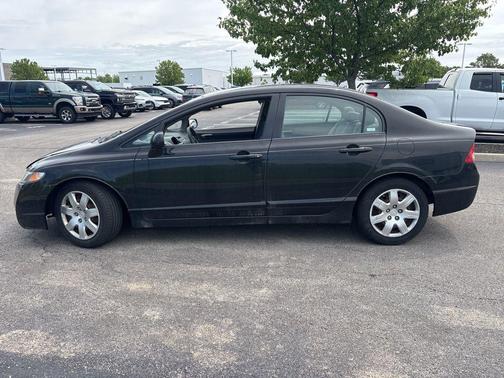 Crystal Black Pearl 2009 Honda Civic LX