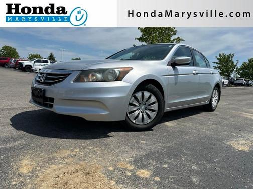 Alabaster Silver Metallic 2011 Honda Accord LX