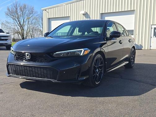 Crystal Black Pearl 2025 Honda Civic Hybrid TOURING
