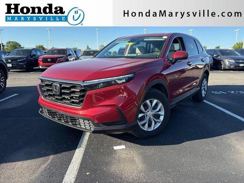 Radiant Red Metallic 2026 Honda CR-V LX