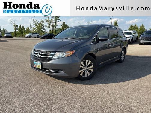 Modern Steel Metallic 2017 Honda Odyssey EX-L