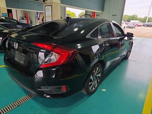 Crystal Black Pearl 2017 Honda Civic EX
