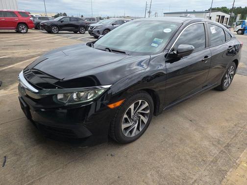 Crystal Black Pearl 2017 Honda Civic EX