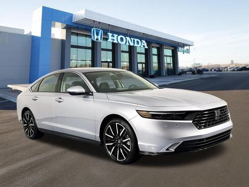 Silver Metallic 2026 Honda Accord Hybrid Touring