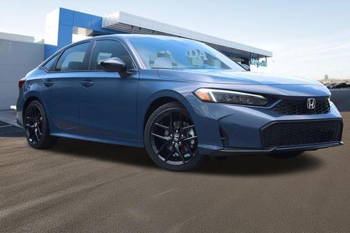 Blue Lagoon 2026 Honda Civic Hybrid Sport