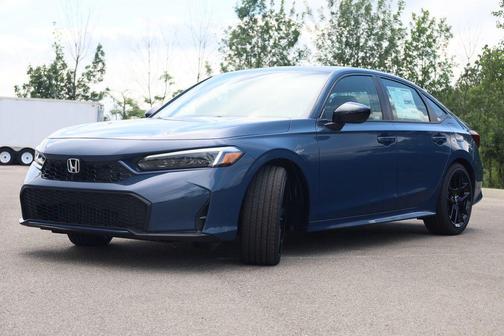 Blue Lagoon 2026 Honda Civic Hybrid Sport