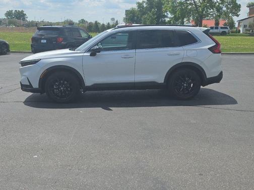 Platinum White Pearl 2023 Honda CR-V Hybrid Sport