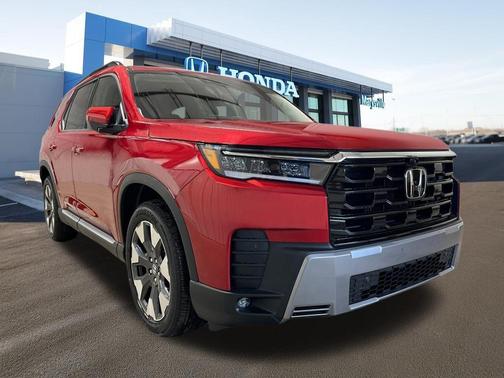 Radiant Red 2026 Honda Pilot Elite