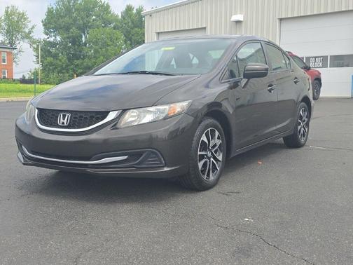 Urban Titanium Metallic 2014 Honda Civic EX