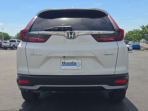 Platinum White Pearl 2021 Honda CR-V EX-L