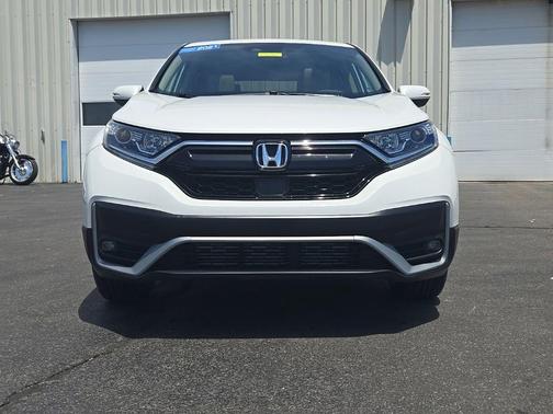 Platinum White Pearl 2021 Honda CR-V EX-L