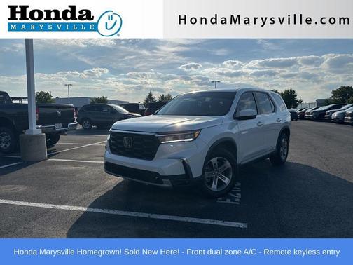 Platinum White Pearl 2025 Honda Pilot EX-L