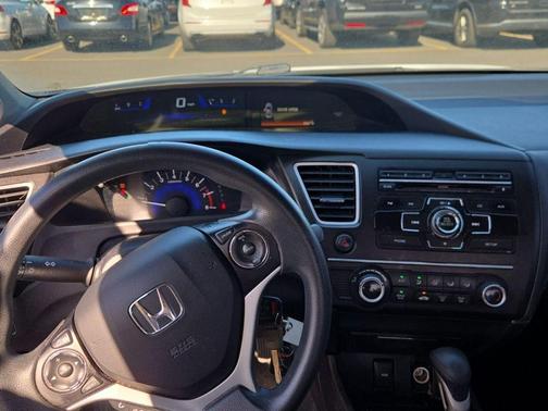 Taffeta White 2015 Honda Civic LX
