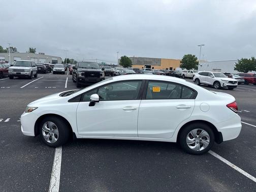 Taffeta White 2014 Honda Civic LX