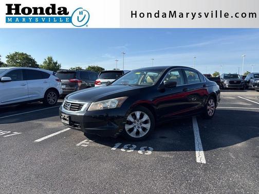 Crystal Black Pearl 2009 Honda Accord EX-L