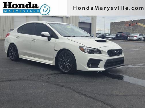 Crystal White Pearl 2018 Subaru WRX Limited