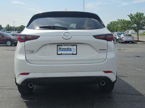 Rhodium White Metallic 2024 Mazda CX-5 2.5 S Preferred Package