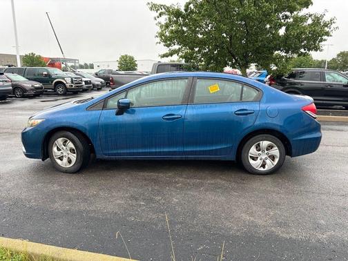 Dyno Blue Pearl 2014 Honda Civic LX