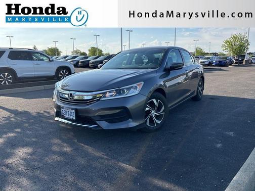 Modern Steel Metallic 2016 Honda Accord LX