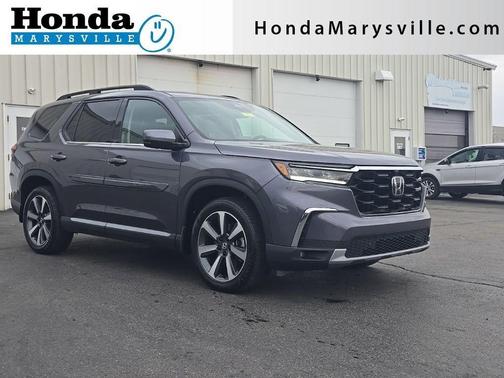 Modern Steel Metallic 2024 Honda Pilot Elite
