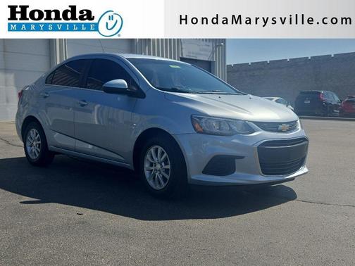 Arctic Blue Metallic 2017 Chevrolet Sonic LT