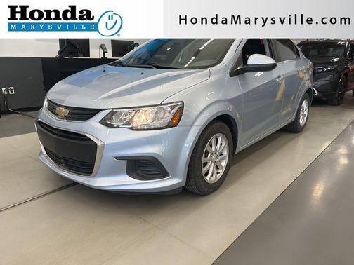 Arctic Blue Metallic 2017 Chevrolet Sonic LT