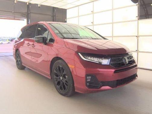 Radiant Red Metallic II 2025 Honda Odyssey Sport-L
