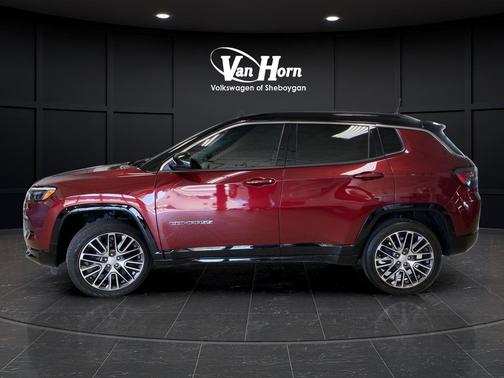 Velvet Red Pearlcoat 2022 Jeep Compass Limited