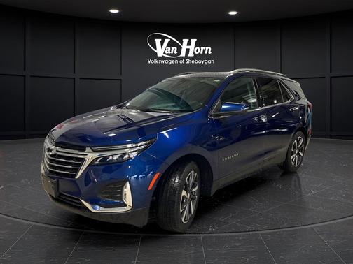 Blue Glow Metallic 2022 Chevrolet Equinox Premier w/1LZ