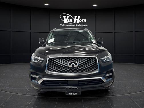 Black 2019 INFINITI QX80 Luxe