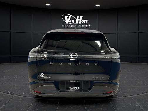 Super Black 2025 Nissan Murano Platinum