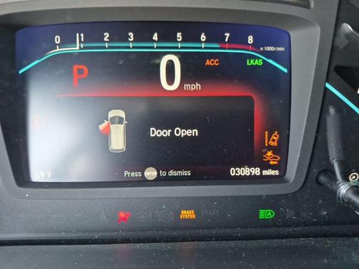 Lunar Silver Metallic 2019 Honda Odyssey EX-L