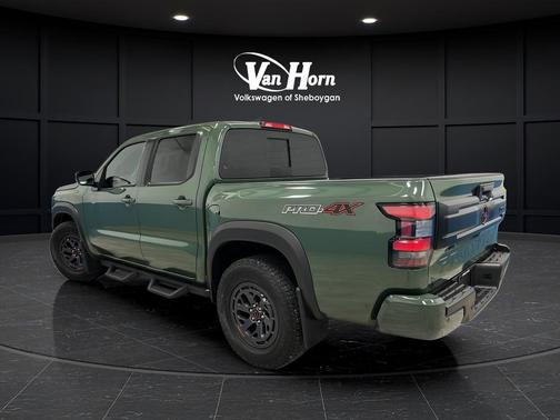 Tactical Green Metallic 2025 Nissan Frontier PRO-4X