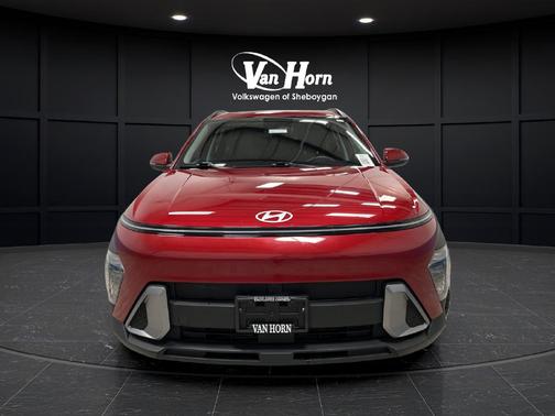 Ultimate Red Metallic 2025 Hyundai KONA SEL