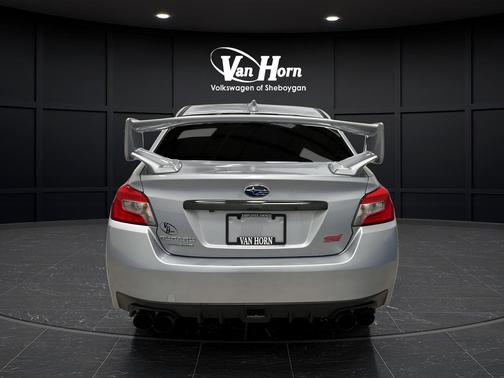 Ice Silver Metallic 2020 Subaru WRX STI Limited w/Wing